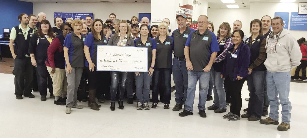 Walmart donation to benefit SJS Awareness